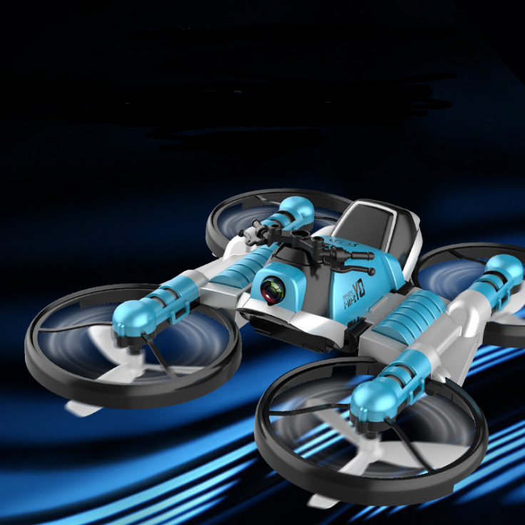 RC Drone Transformable Motorcycle – 2-in-1 with WiFi Camera