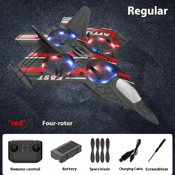 RC Airplane with Bubble Blower – Remote Control 40-60m and 380mAh Battery