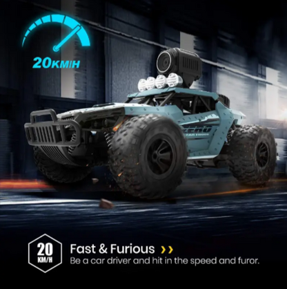 Camión RC Off-Road con Cámara WiFi 720P – FPV en Tiempo Real y 4WD
