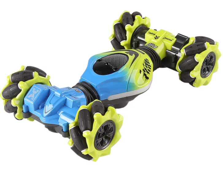 Coche RC Acrobático Doble Cara – Trepador con Giros 360° y Luces LED
