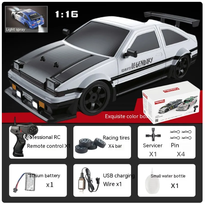 Coche RC con Carga Inalámbrica para Niños – Sin Cables y Listo para Jugar