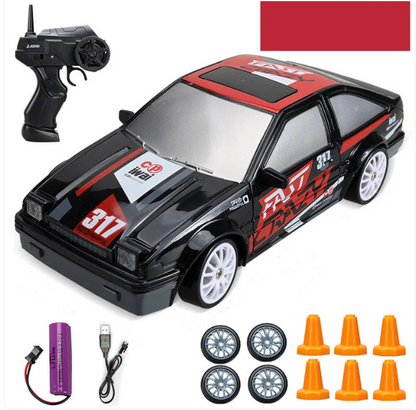 Coche de Control Remoto 4WD RC Coche Drift de Carga Eléctrica