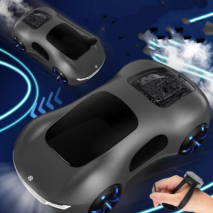Coche Drift RC con Sensor de Gestos, Doble Spray y Luces LED