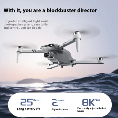 F10 Foldable GPS Drone with 4K Camera – Automatic Return and Dual Battery