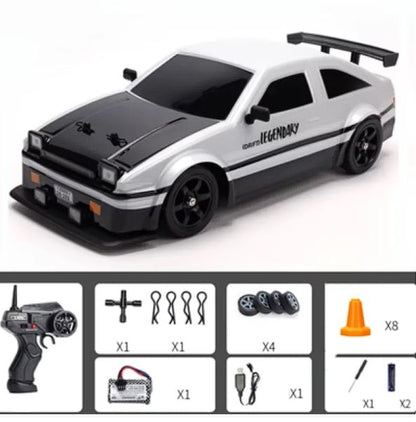 Coche RC Drift de Alta Velocidad – Control Remoto 2.4GHz y Neumáticos Drift