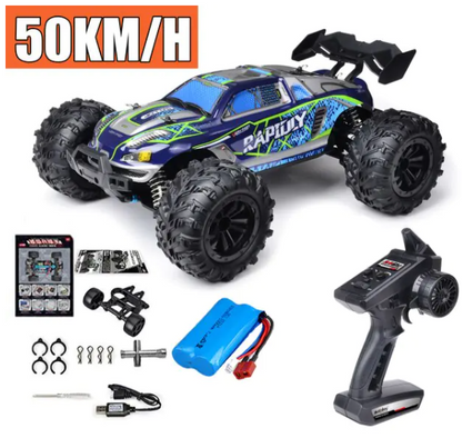 Camión Monster RC Off-Road 1:16 con Luces LED – 4WD 2.4GHz