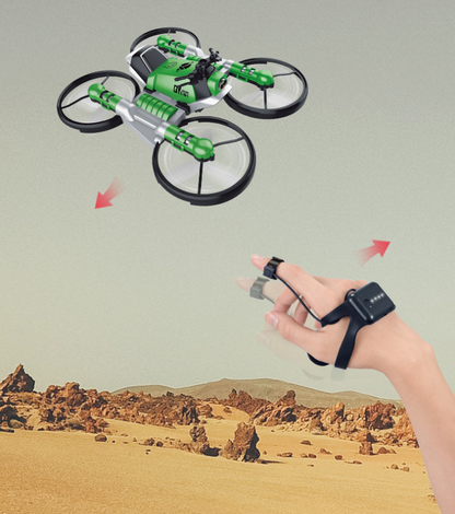 RC Drone Transformable Motorcycle – 2-in-1 with WiFi Camera
