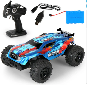 Camión Monster RC Off-Road 1:16 con Luces LED – 4WD 2.4GHz
