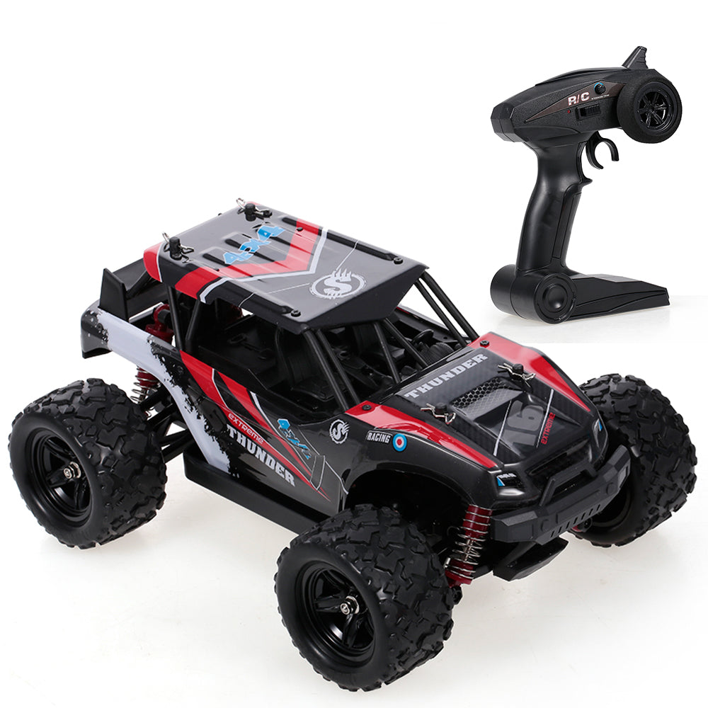 Coche RC Off-Road 1:18 Alta Velocidad – Carrocería PVC Resistente y 2.4GHz