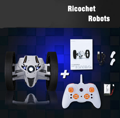 Smart Tech Coche RC Saltador Mini Robot 2.4G – Acrobacias y Saltos Espectaculares