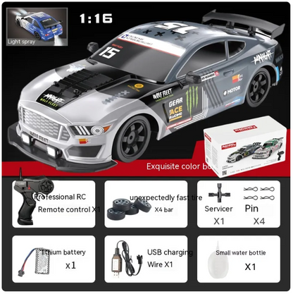 Coche RC con Carga Inalámbrica para Niños – Sin Cables y Listo para Jugar