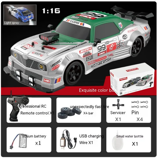 Coche RC con Carga Inalámbrica para Niños – Sin Cables y Listo para Jugar
