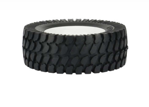 Set 4 Llantas Metal Beadlock 1.55" para Coches RC – Con Neumáticos