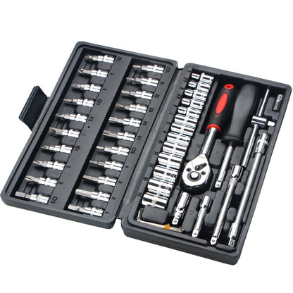 Kit de Herramientas para Reparación de Coches RC – 46 Piezas Acero Cromo Vanadio