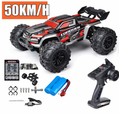 Camión Monster RC Off-Road 1:16 con Luces LED – 4WD 2.4GHz