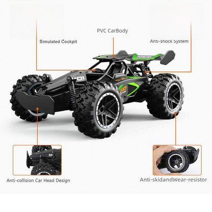 Coche RC de Carreras 1:18 Alta Velocidad 2.4GHz – 15km/h