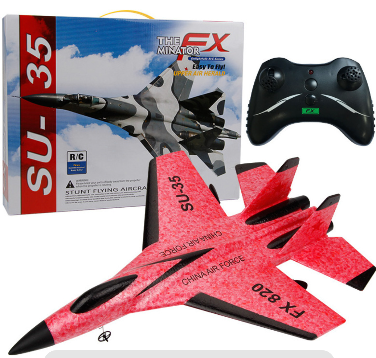 FX820 Mini RC Electric Fighter Jet – Hand Launch and Dual Battery