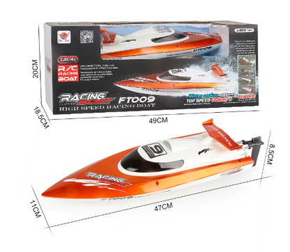 Barco RC de Carreras de Alta Velocidad – Modelo Juguete Control Remoto