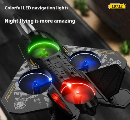 L0712 RC Foam Glider 2.4GHz with LED Lights – Gravity Sensor