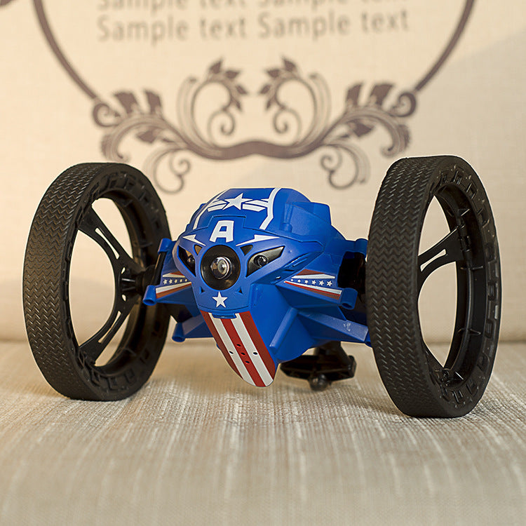 Smart Tech Coche RC Saltador Mini Robot 2.4G – Acrobacias y Saltos Espectaculares