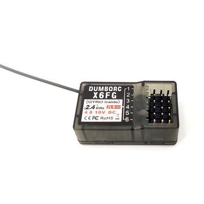 DumboRC X6 Transmisor RC 2.4GHz 6 Canales con Giroscopio