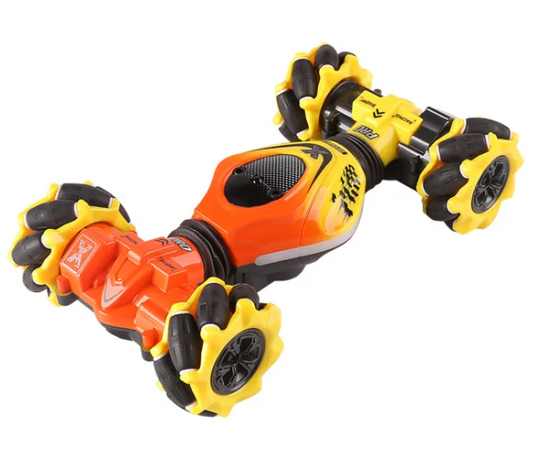 Coche RC Acrobático Doble Cara – Trepador con Giros 360° y Luces LED