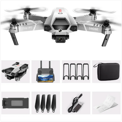 RC Drone with Dual 4K Camera – Foldable and Portable for Beginners