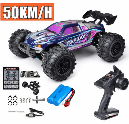 Camión Monster RC Off-Road 1:16 con Luces LED – 4WD 2.4GHz