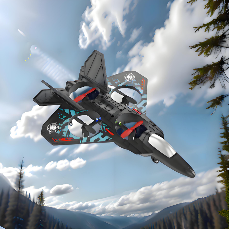 Ultralight Foam RC Fighter Jet for Kids – Easy to Fly