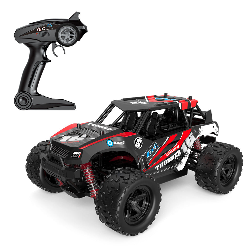 Coche RC Off-Road 1:18 Alta Velocidad – Carrocería PVC Resistente y 2.4GHz