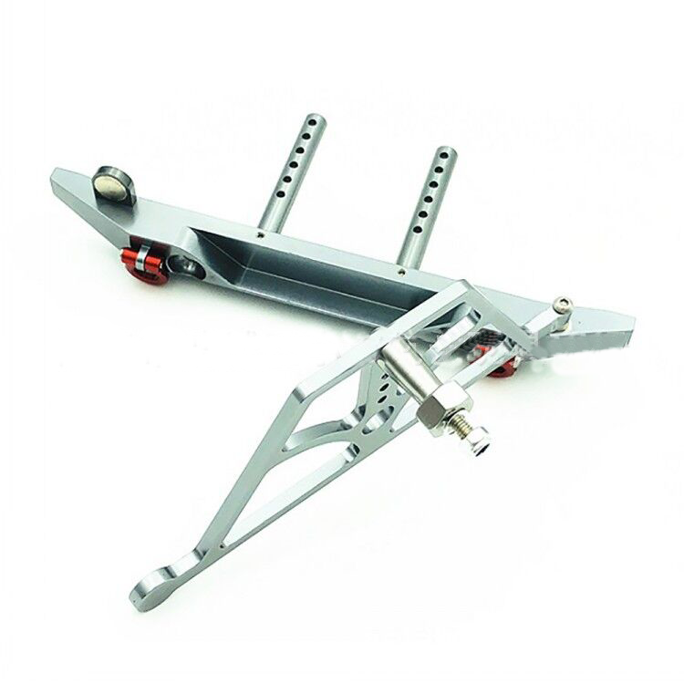 Piezas Metal para Coche RC Crawler 1/10 – Chasis y Rueda de Repuesto