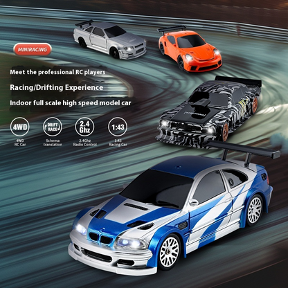 Drift Master Mini Coche RC – 4 Ruedas, Drift y Coordinación Visual