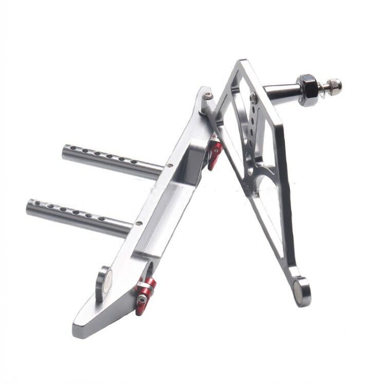 Piezas Metal para Coche RC Crawler 1/10 – Chasis y Rueda de Repuesto