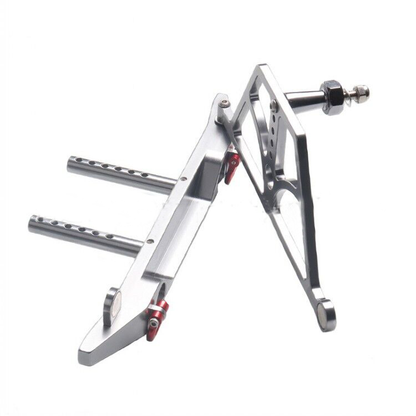 Piezas Metal para Coche RC Crawler 1/10 – Chasis y Rueda de Repuesto
