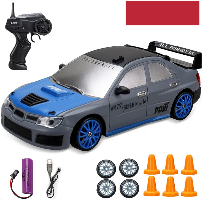 Coche de Control Remoto 4WD RC Coche Drift de Carga Eléctrica