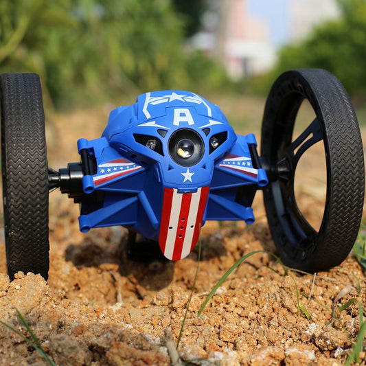 Smart Tech Coche RC Saltador Mini Robot 2.4G – Acrobacias y Saltos Espectaculares