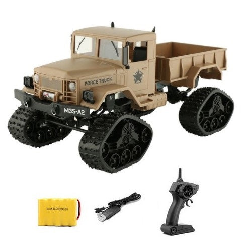 Camión RC 4WD para Nieve y Todo Terreno con Cámara WiFi HD – Escala 1:16