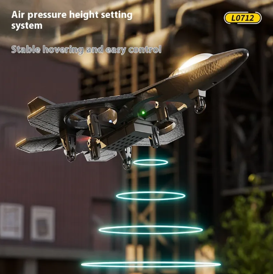 L0712 RC Foam Glider 2.4GHz with LED Lights – Gravity Sensor
