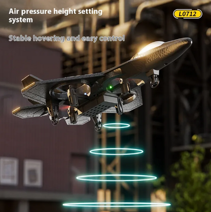 L0712 RC Foam Glider 2.4GHz with LED Lights – Gravity Sensor