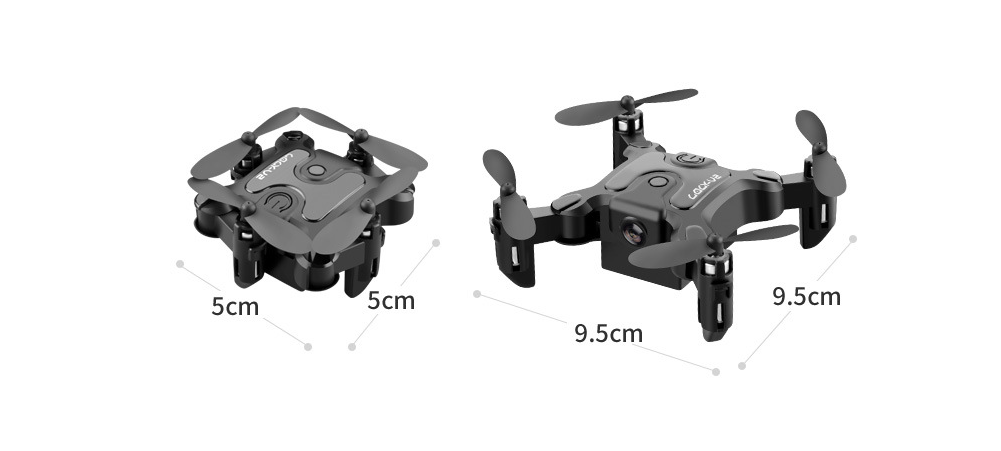 Foldable RC Mini Drone – 6-Axis, 700mAh Battery and 10 Min Flight Time
